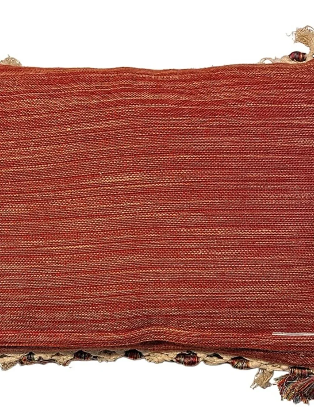 World Market BOHO Multicolor Cotton Throw Pillow 20x 14” Great